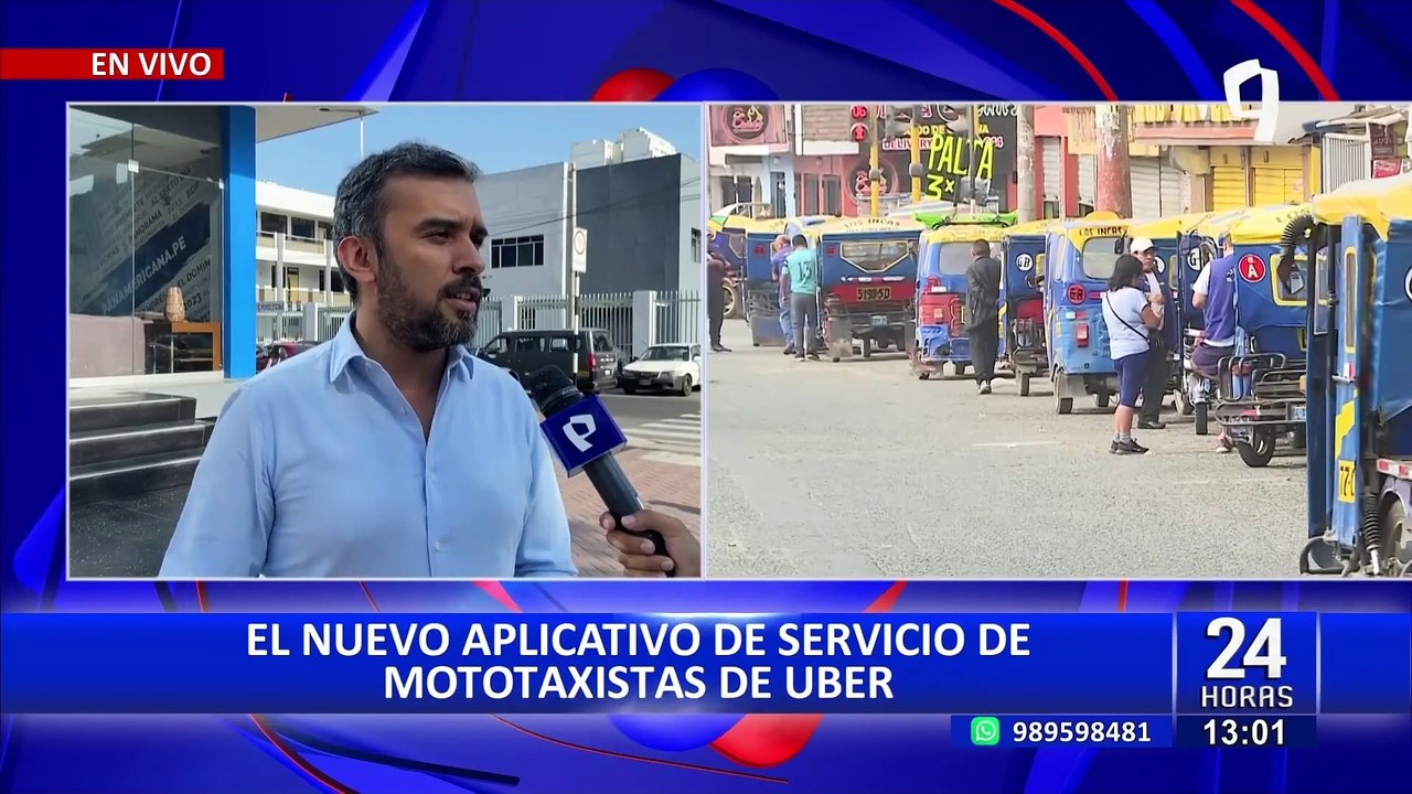 Uber asegura que establecerá filtros rigurosos a mototaxis que se inscriban en el servicio