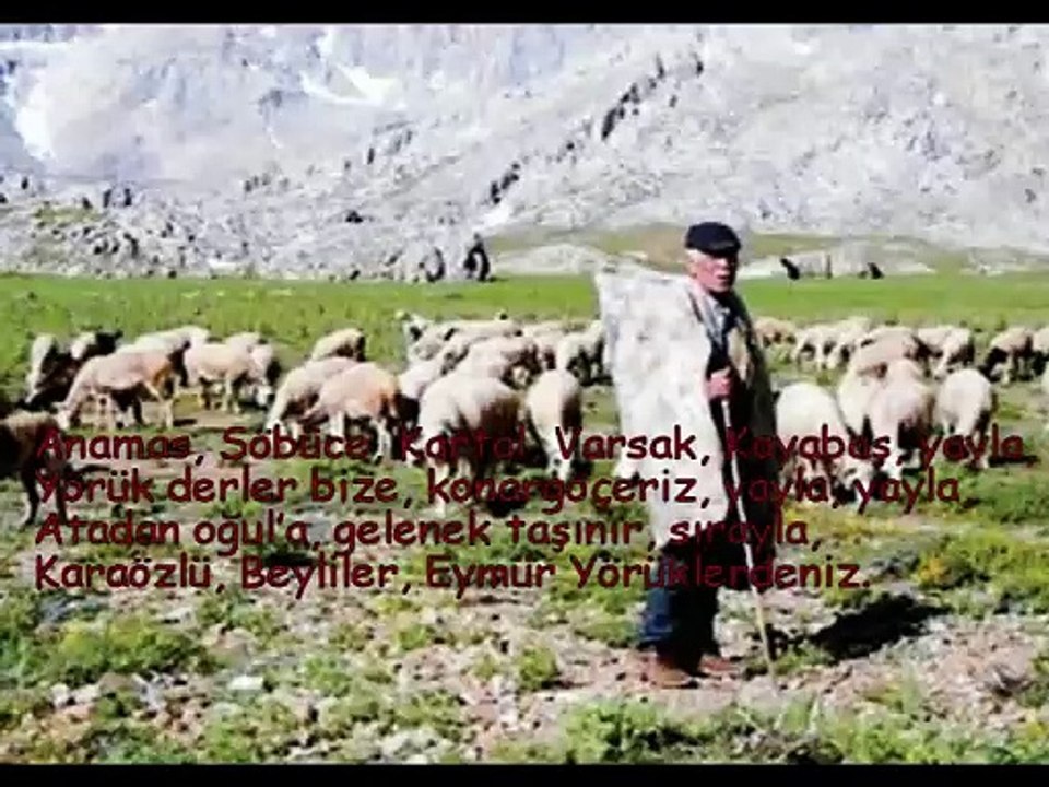 Video şiir "Yörüklerdeniz"