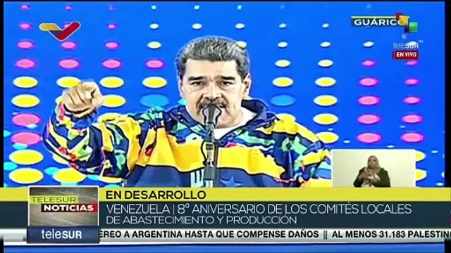 Pdte. Maduro: Los CLAP producen el 97% de combos de alimentos en Venezuela