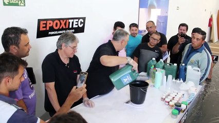 CURSO DE PORCELANATO LÍQUIDO ONLINE EPOXITEC -MATÉRIA TV BANDEIRANTES