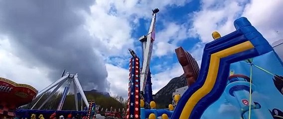 Foire des RAMEAUX   Foire de GRENOBLE 2023   #grenoble  #manege #france  #foire #animation  (40)