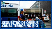 Sequestro de ônibus no Rio de Janeiro causa pânico em rodoviária