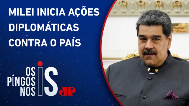 Maduro proíbe voos argentinos sob a Venezuela
