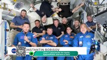 Crew-7 astronautas de missão SpaceXNASA retornam à Terra