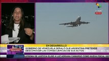 Venezuela cerró espacio aéreo a aeronaves provenientes de Argentina en respuesta a robo de avión