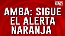 Sigue el alerta naranja en AMBA: inminente caída de granizo