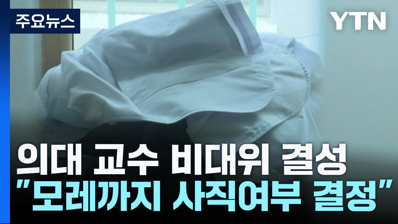 19개 의대 교수 비대위 연합 15일 사직 여부 결정 / YTN