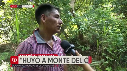 Video: Atracan a un taxista en el Cordón Ecológico; antisocial se hizo pasar por pasajero