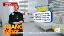 #AskAttyGaby— Usapang birth certificate | Unang Hirit