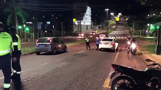 Transitar, GM e PM realizam operação de trânsito na região oeste de Cascavel