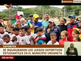 Dan inicio a los Juegos Deportivos Estudiantiles en el municipio Urdaneta del estado Miranda