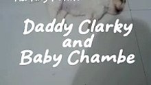 Daddy Clarky and Baby Chambe