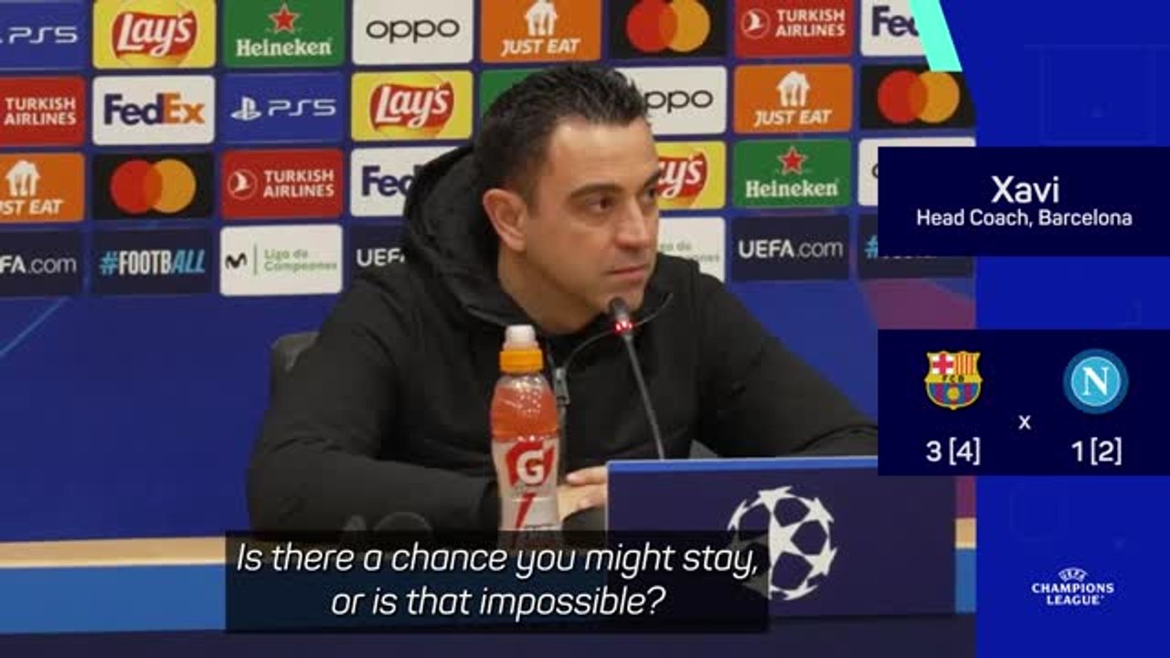 Xavi committed to Barcelona exit despite reaching UCL quarter-finals