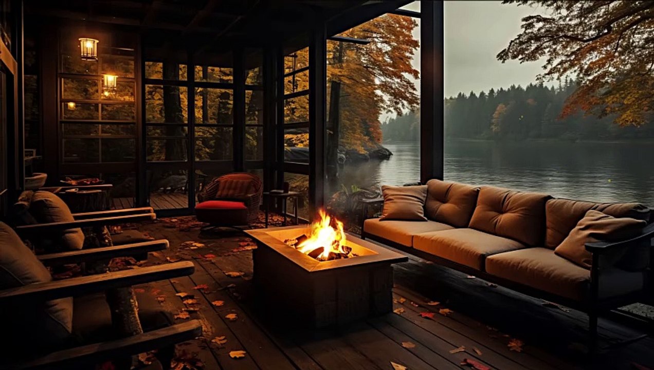 Template Video Videos of Cottage, River, Campfire - adalinetv