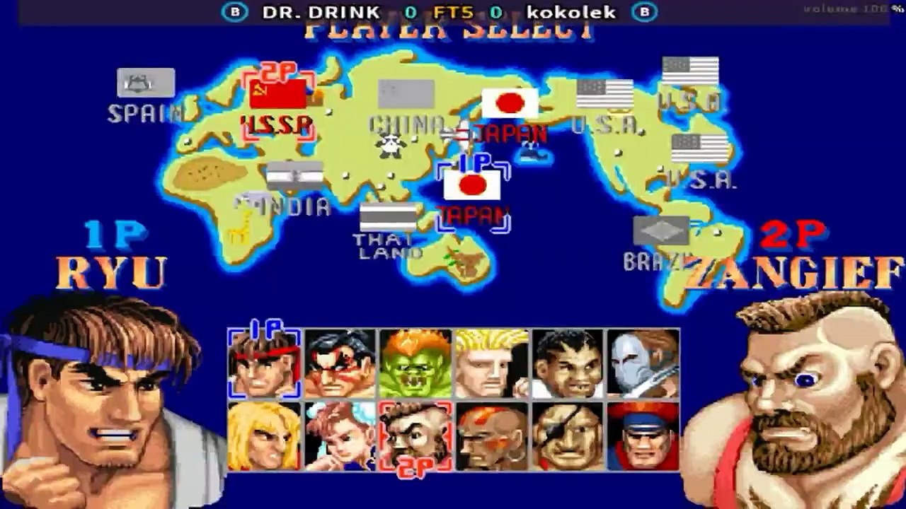 Street Fighter II'_ Champion Edition - DR. DRINK vs kokolek FT5