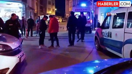 Husumetli oldukları şahsı bacağından vurup kaçtılar