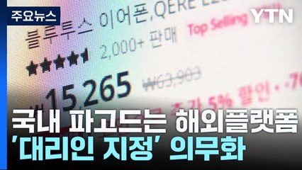 해외 사업자 국내 대리인 의무화..."차별없는 법 집행" / YTN
