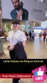 Lulia Vantur Spotted at Airport Arrival Viral Masti Bollywood