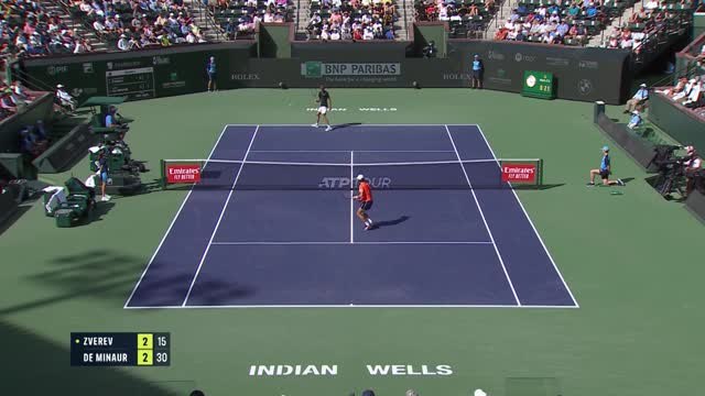 Indian Wells - Zverev s'extirpe du piège De Minaur