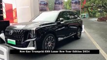 Received 11 Upgrades, New Gac Trumpchi ES9 Lunar New Year Edition 2024