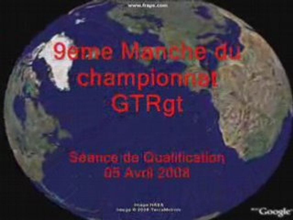 9eme manche CHAMPIONNAT GTRgt - Qualif