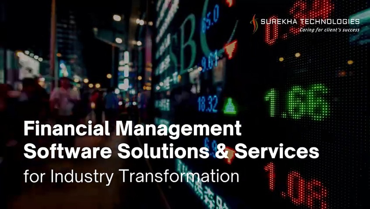 Transform your finance business with SurekhaTech's FinTech Solutions