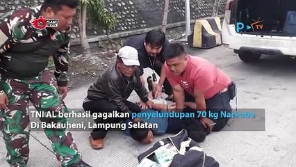 Breaking News! TNI AL gagalkan penyeludupan Sabu 70Kg