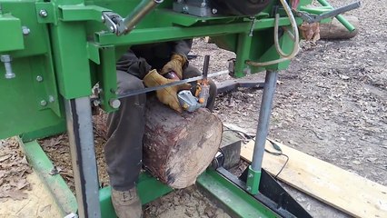 Sharpening A Sawmill Blade