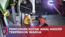 Aksi Pencurian Kotak Amal di Ponorogo, Jawa Timur Terpergok Warga