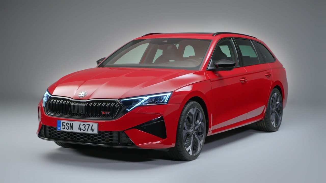 Der Škoda Octavia RS - sportliches Spitzenmodell - Kraftvollerer Motor, tiefergelegtes Sportfahrwerk