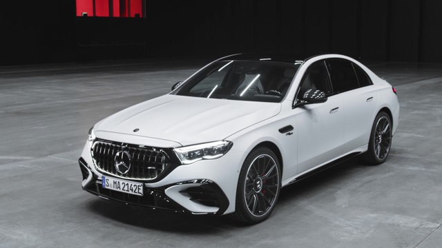 Der Mercedes-AMG E 53 HYBRID 4MATIC+ - AMG- und Hybrid-spezifische Design-Elemente