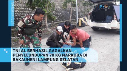 TNI Berhasil Mengamankan 70 Kg Narkoba Yang Dibawa Melalui Bakauheni Lampung