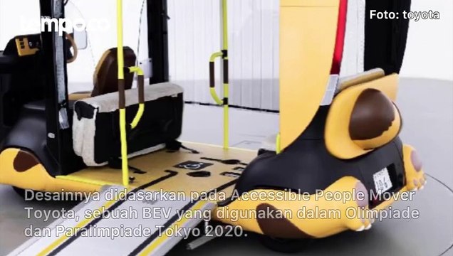 Toyota Rilis Konsep Bus dengan Tampilan Kucing, Begini Tampilannya