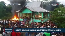 Buntut Serangan Harimau, Kantor Polhut Suoh Dibakar Warga!