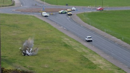 WW2 WWII Bomb Explosion in Wirral Seaside Town 🚧