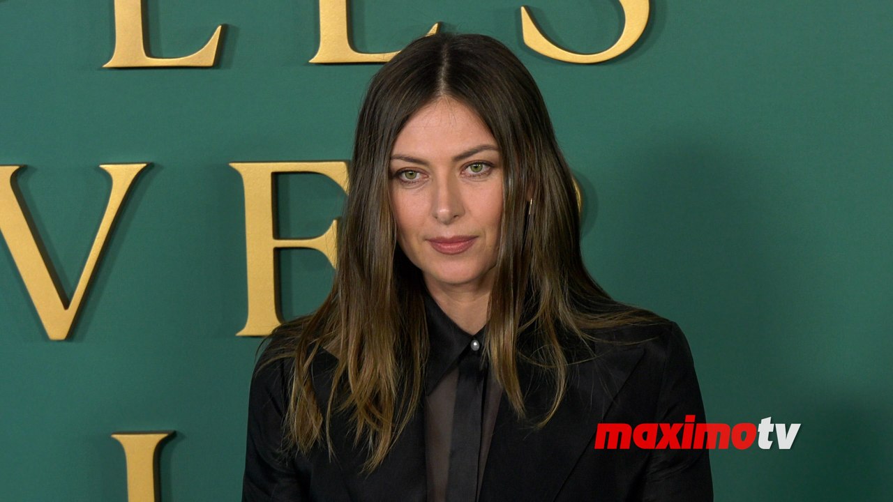 Maria Sharapova attends Peacock's "Apples Never Fall" premiere in Los Angeles