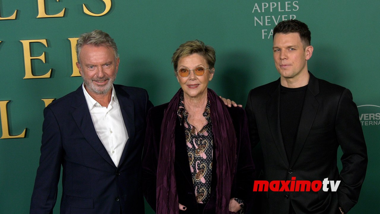 Sam Neill, Annette Bening, Jake Lacy attend Peacock's "Apples Never Fall" premiere in Los Angeles