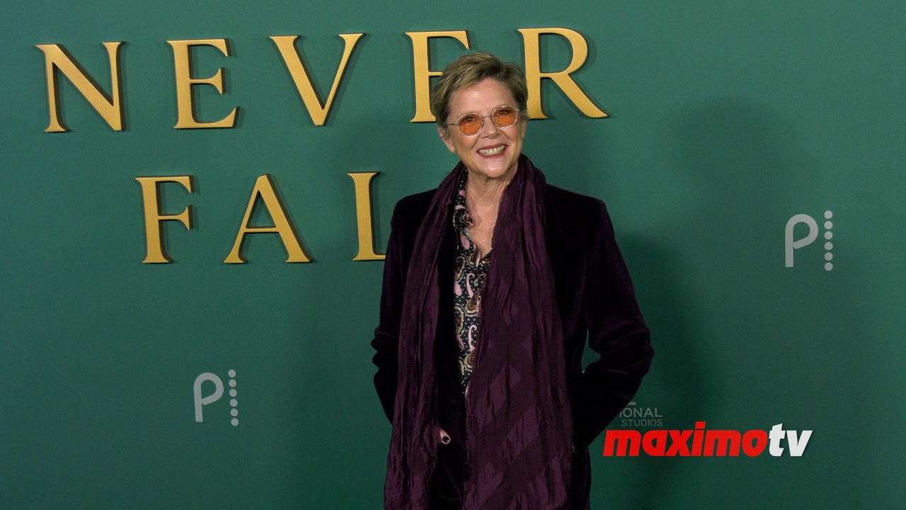 Annette Bening attends Peacock's "Apples Never Fall" premiere in Los Angeles