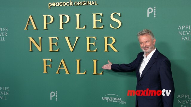 Sam Neill attends Peacock's Apples Never Fall premiere in Los Angeles