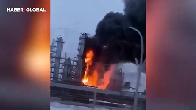 Rusya'da petrol rafinerisine İHA saldırısı