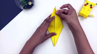 How to Make Origami Paper Pikachu - Paper Pikachu Craft - Paper Craft