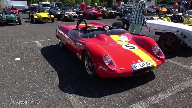 1 Hour of Nürburgring Classic Cars & Oldtimer- Diablo, 300SL, 275GTS, Veritas, C-Type, Manta, NSU..