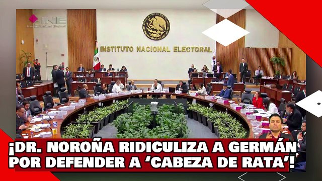 ¡VEAN! ¡Noroña ridiculiza a Germán ‘el Lilo Téllez’ por defender a su cómplice ‘Cabeza de Rata’!