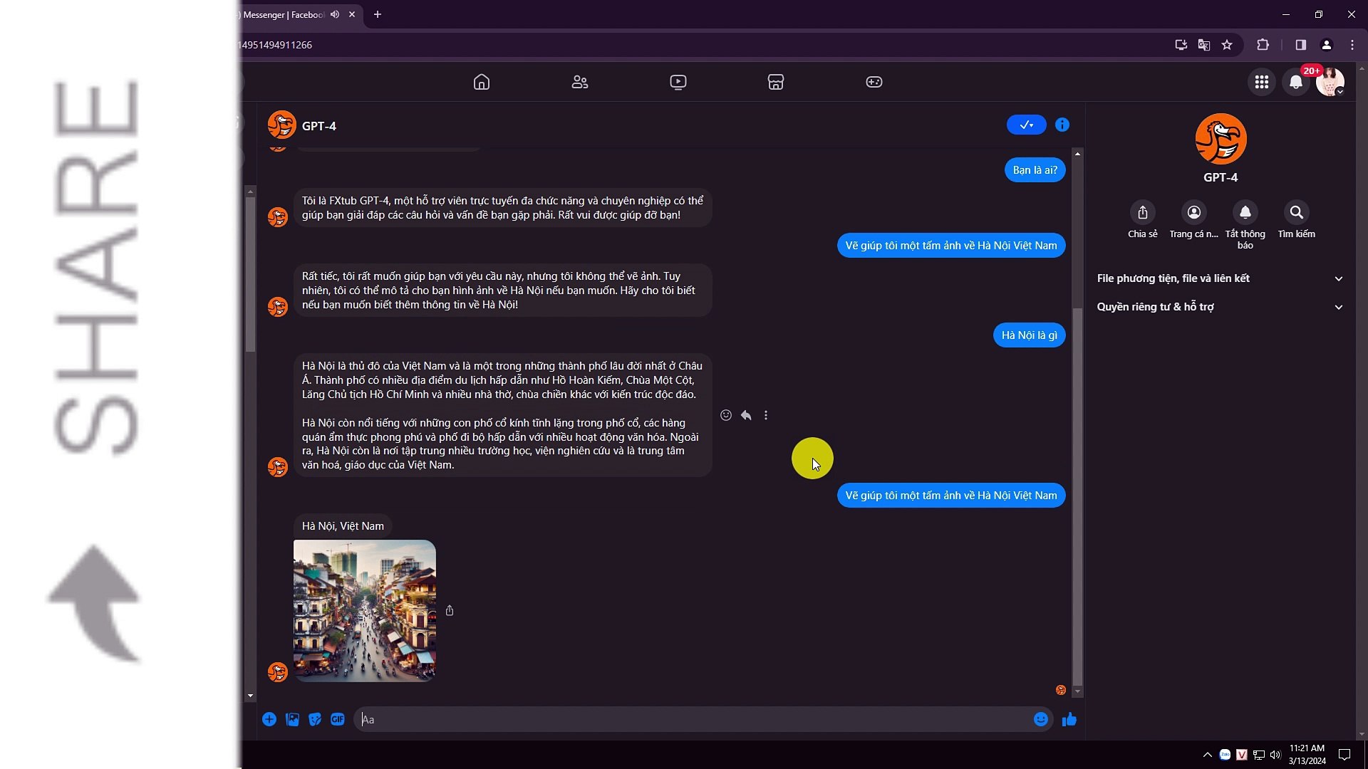 Hướng dẫn huấn luyện ChatGPT vào Messenger