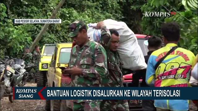 Terisolasi, Butuh 4 Jam untuk Kirim Logistik ke Kampung Langgai di Pesisir Selatan Sumbar!