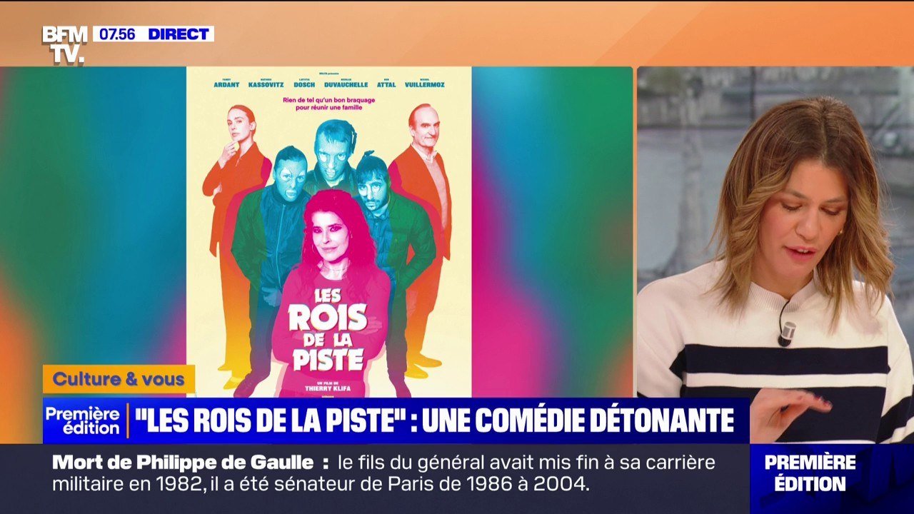 "Les Rois de la piste", une comédie policière avec Fanny Ardant et Mathieu Kassovitz, sort en salles ce mercredi