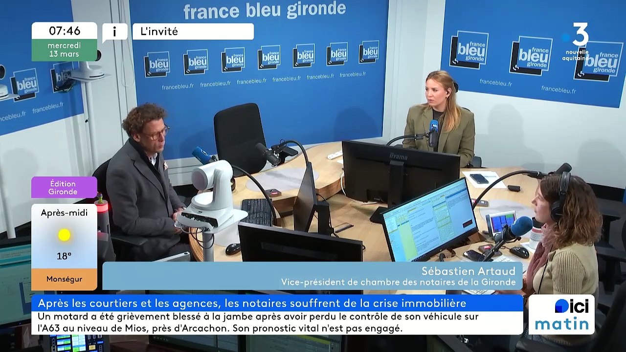 Sébastien Artaud vice-président de la chambre des notaires de la Gironde