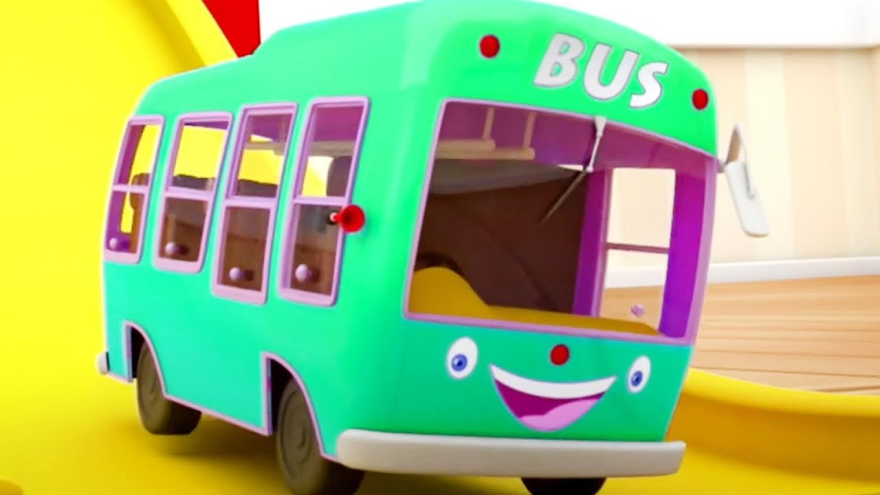 Wheels On The Bus Go Round And Round, Nursery Rhyme for Children by Bob
