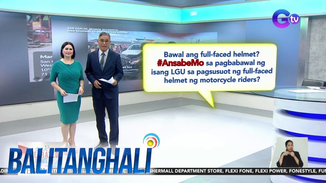 San Carlos LGU: Bawal nang magsuot ng full-faced helmet ang motorcycle riders kapag papasok sa lungsod | BT