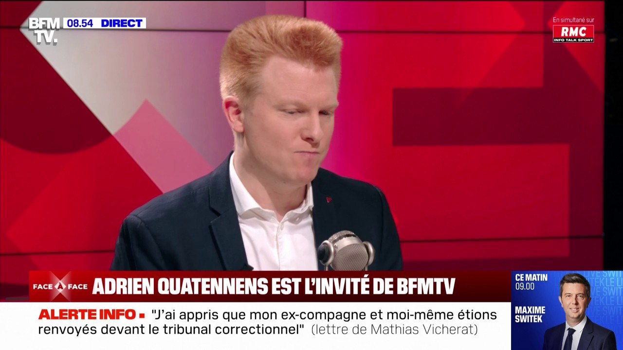 "Si vous avez des choses à vous reprocher, dite...